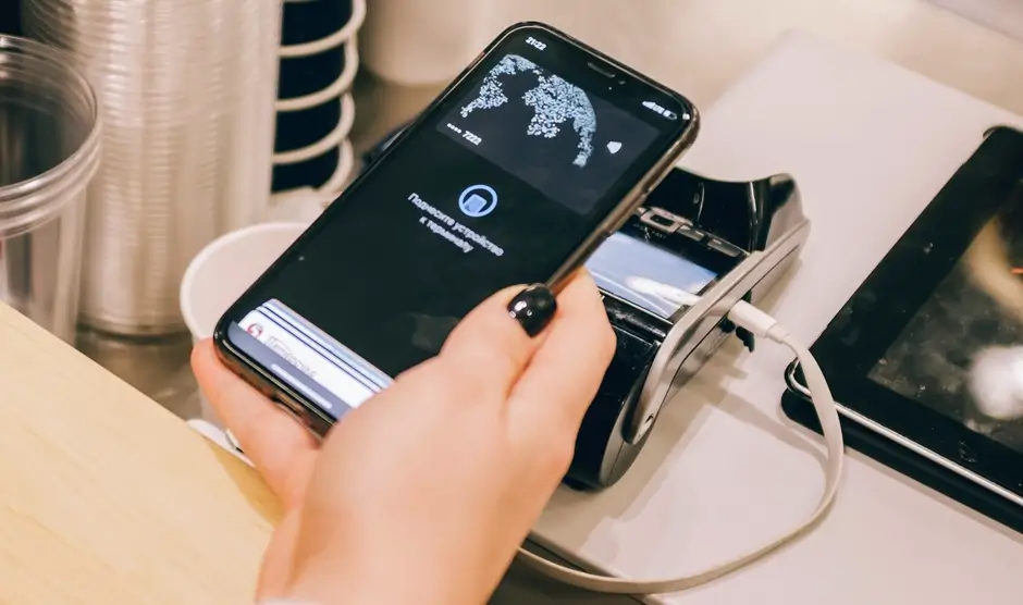 Image of person making digital payment