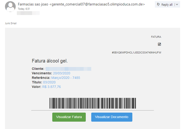Sample purchase invoice
